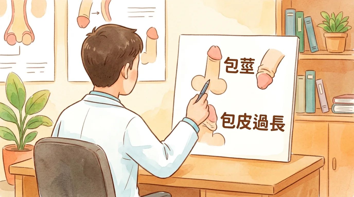 包皮一定要推回去嗎？戴定恩醫師帶你一次搞懂包莖與包皮過長