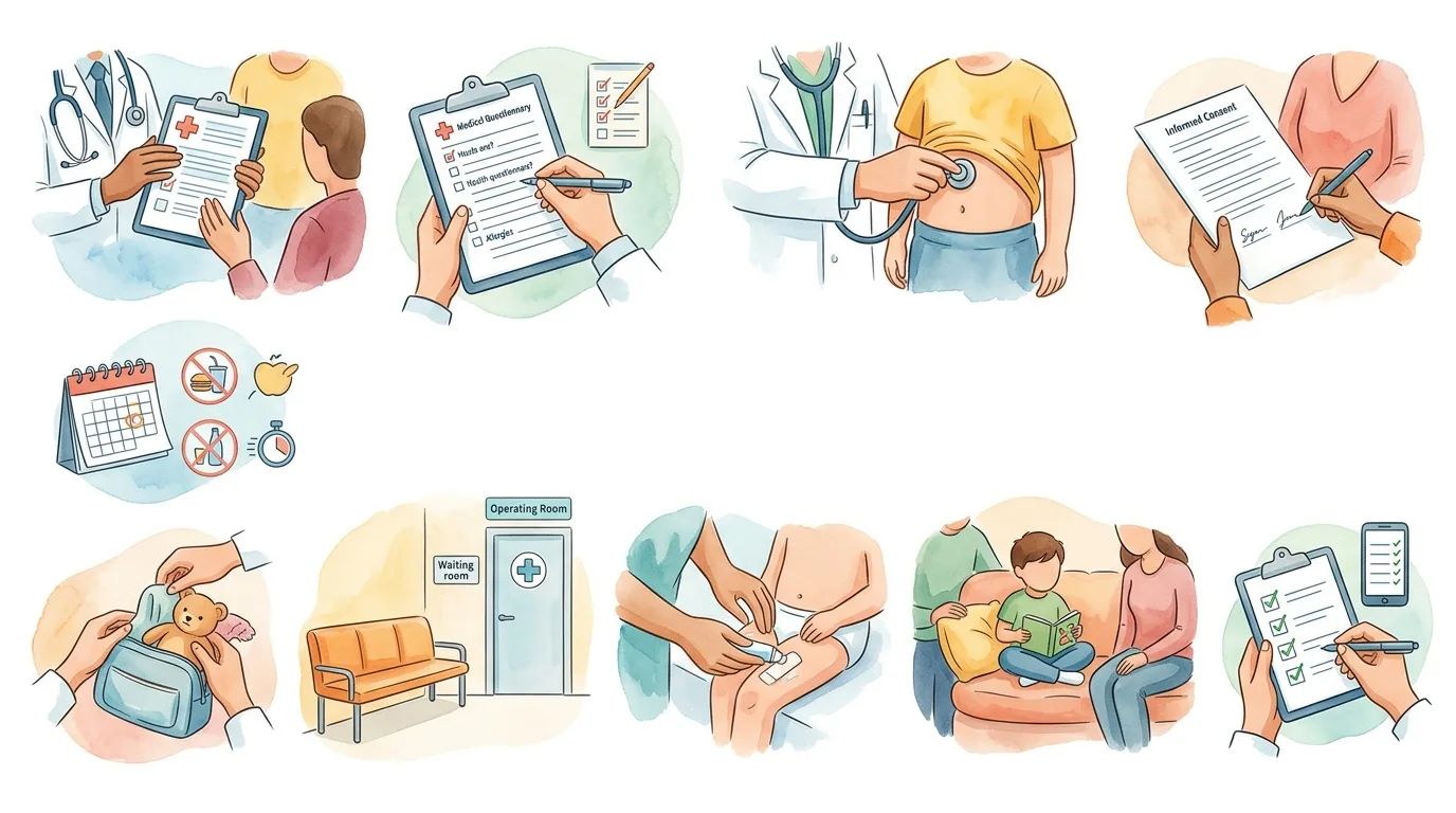 十個兒童割包皮手術前家長必看事項，溝通方式到恢復期通通公開！