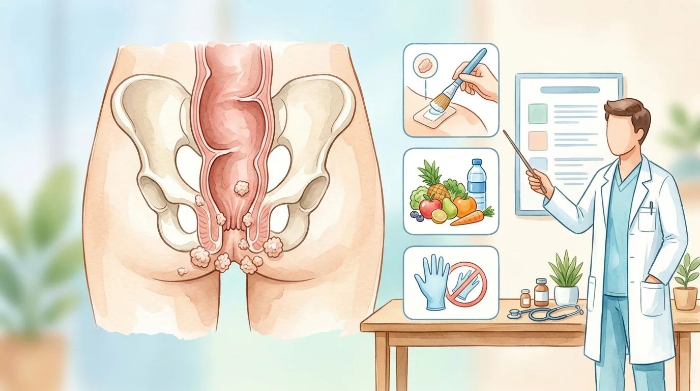 肛門菜花症狀有哪些？自己好嗎？3大注意事項讓腸外科陳威智醫師告訴您