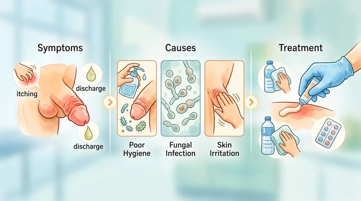 包皮炎會自己好嗎？戴定恩醫師帶你搞懂症狀、原因與治療，讓你不再「鳥」事纏身！