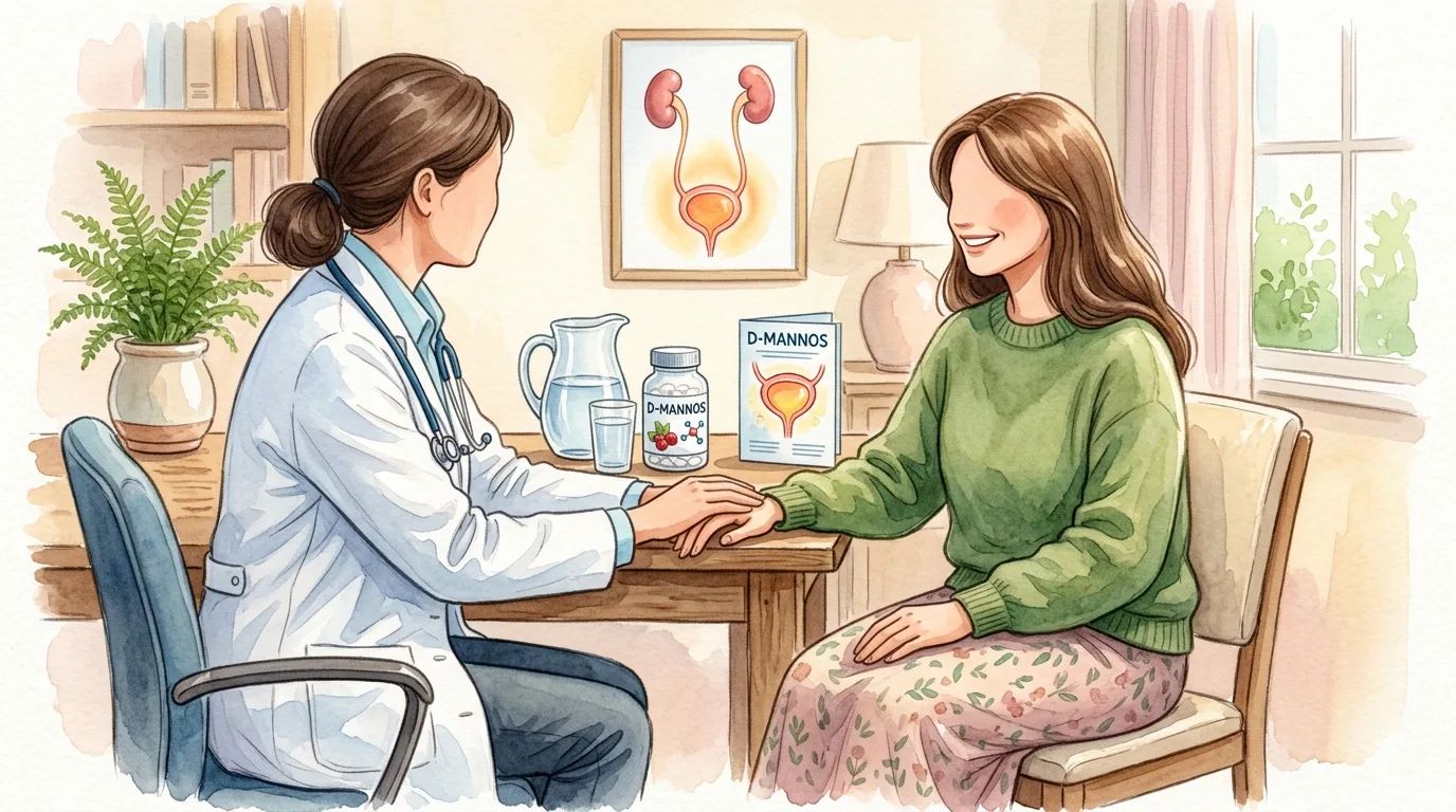 反覆泌尿道感染心好累？戴醫師帶你認識預防新選擇：甘露醣