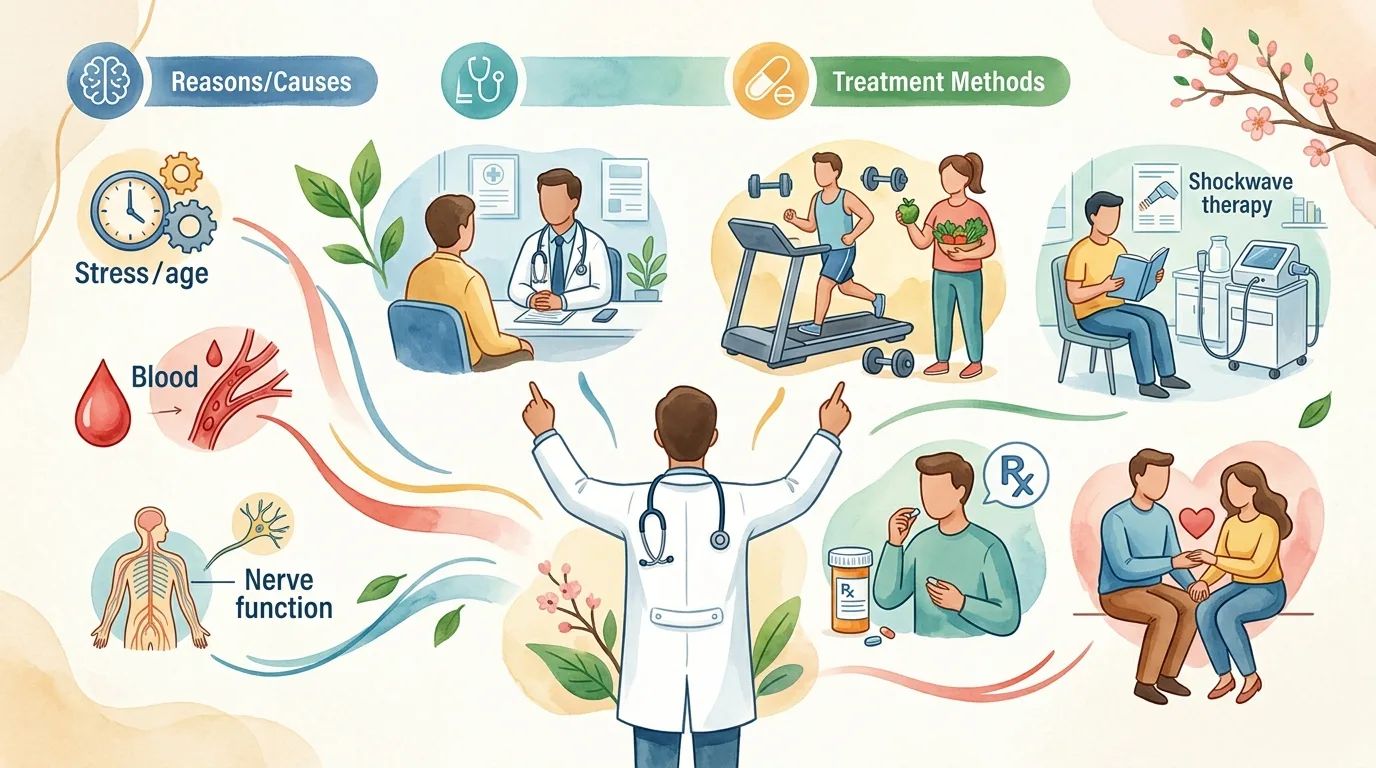 陽痿不舉怎麼辦？戴定恩醫師透漏原因與治療5大方式