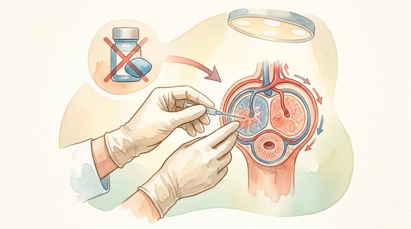 威而鋼沒效怎麼辦？泌尿科醫師帶你了解第二線治療：陰莖海綿體注射
