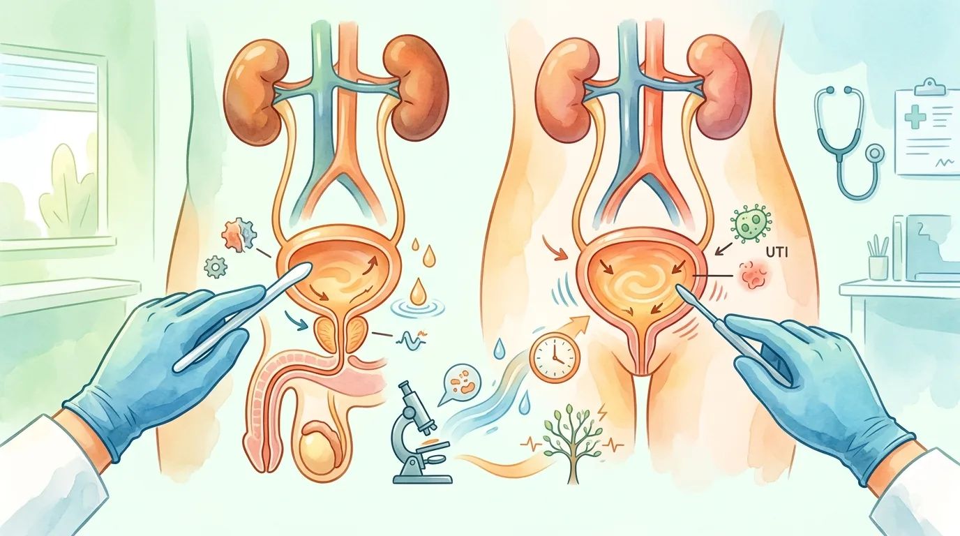 尿完沒多久又想尿？泌尿科醫師帶你找原因、正確治療！