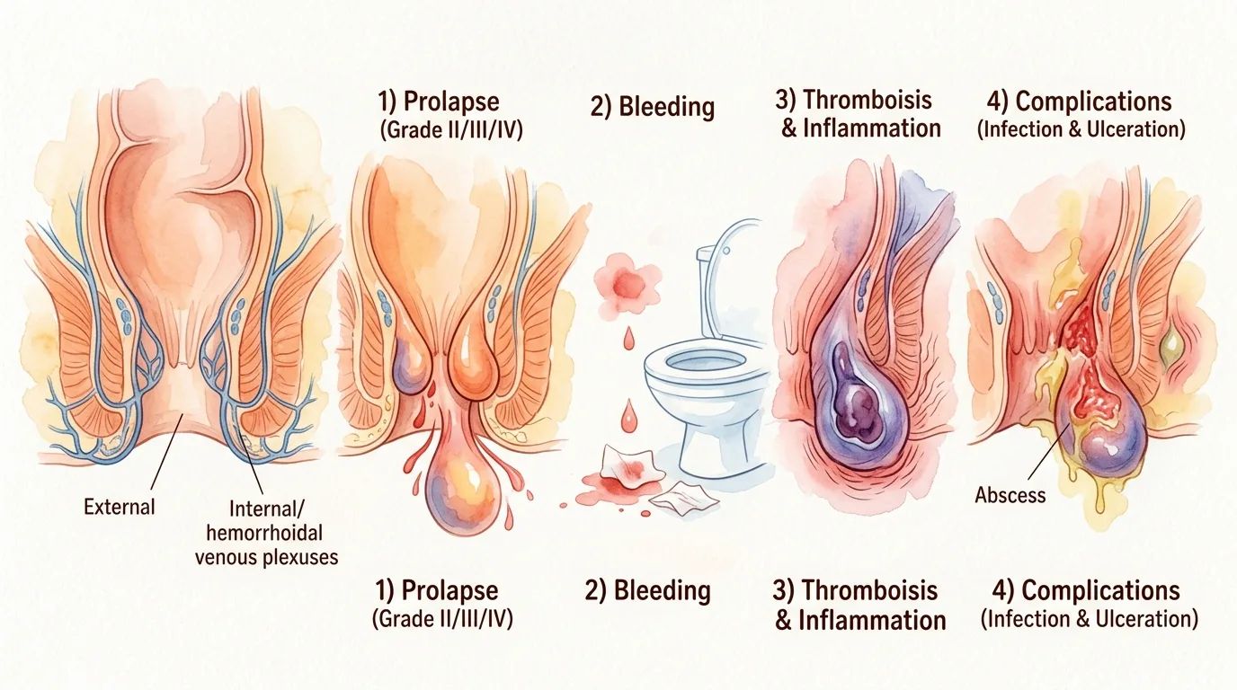 痔瘡不治療會怎樣？沒處理的後果，比你想像的更嚴重！