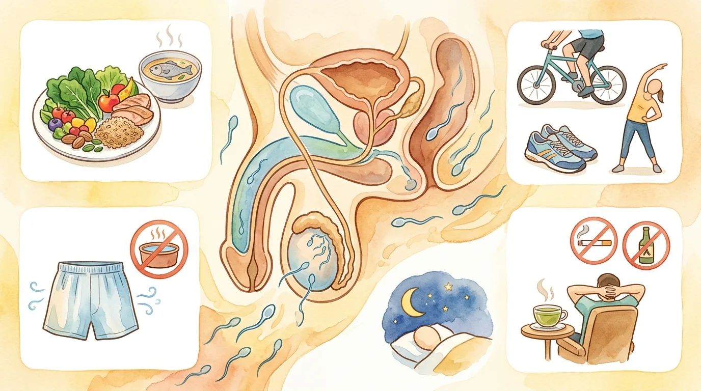 想當爸先顧好精子！戴定恩醫師談男性不孕保健日常重點