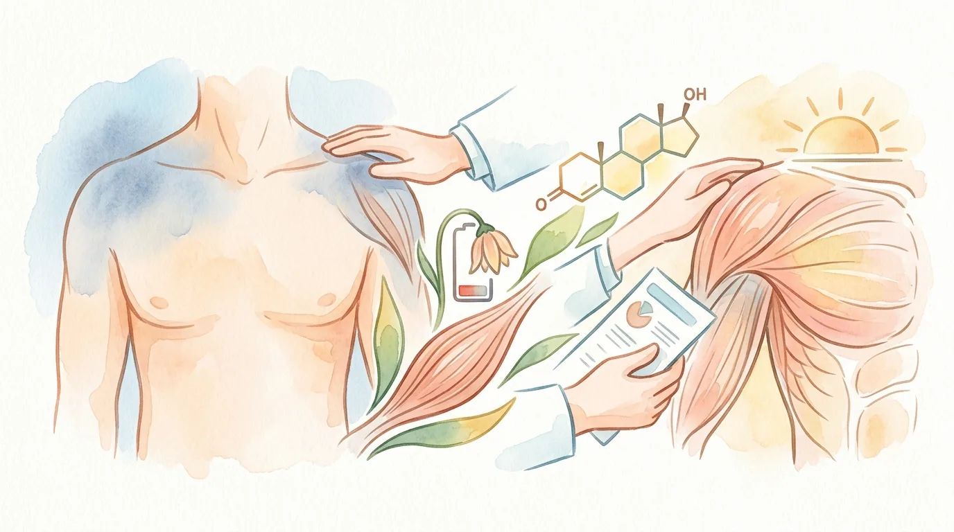 總覺得累、沒性慾？戴定恩醫師帶你認識男性更年期與睪固酮補充