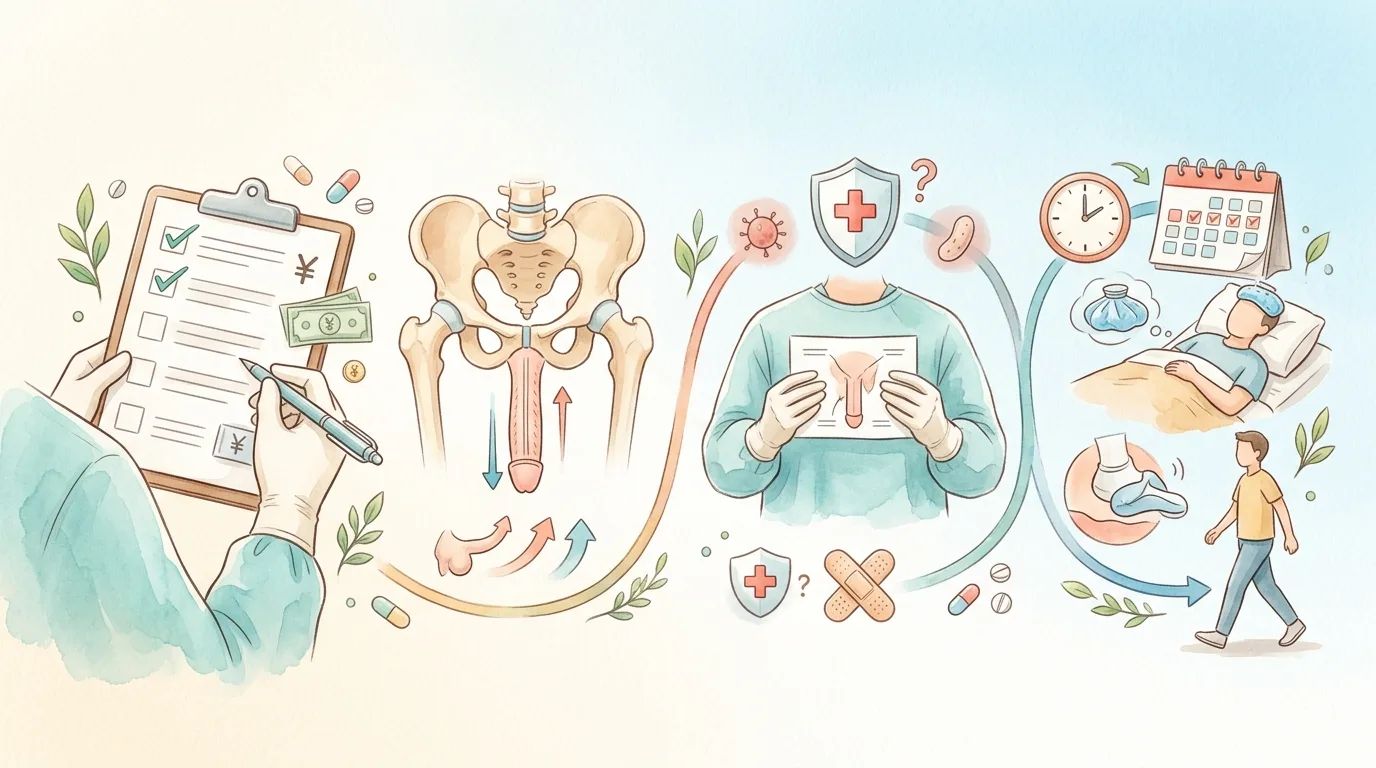 陰莖增大手術費用、風險與恢復期詳解——增大手術前必讀總整理