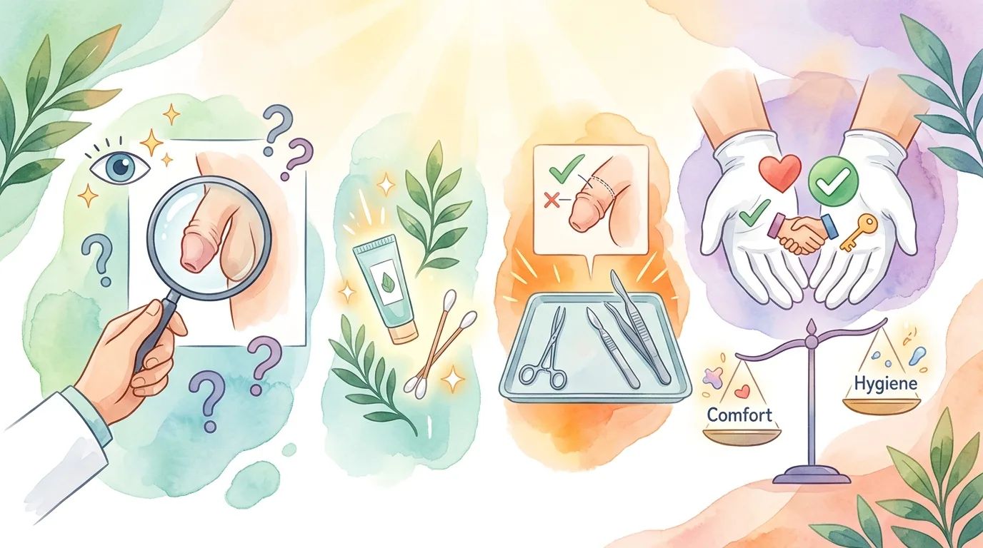 包皮過長怎麼辦？戴定恩醫師教你判斷與選擇，該不該割由你決定