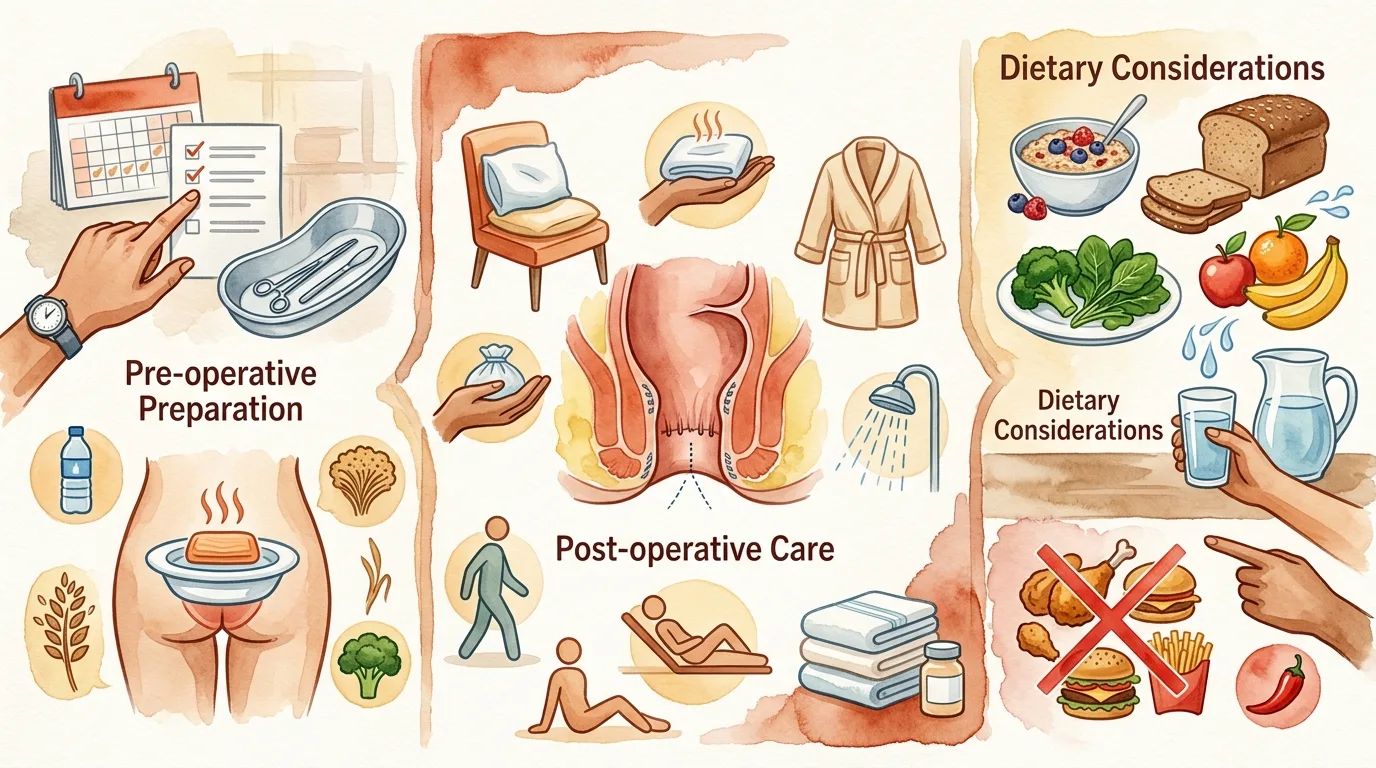 微創痔瘡手術後要注意什麼？戴定恩醫師帶你全面了解術前準備、術後照護與飲食禁忌