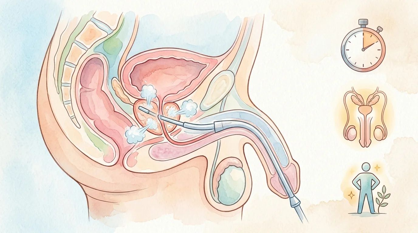 熟男排尿困擾救星：最新微創水蒸氣攝護腺消融術，時間短、顧性功能，戴定恩醫師詳解