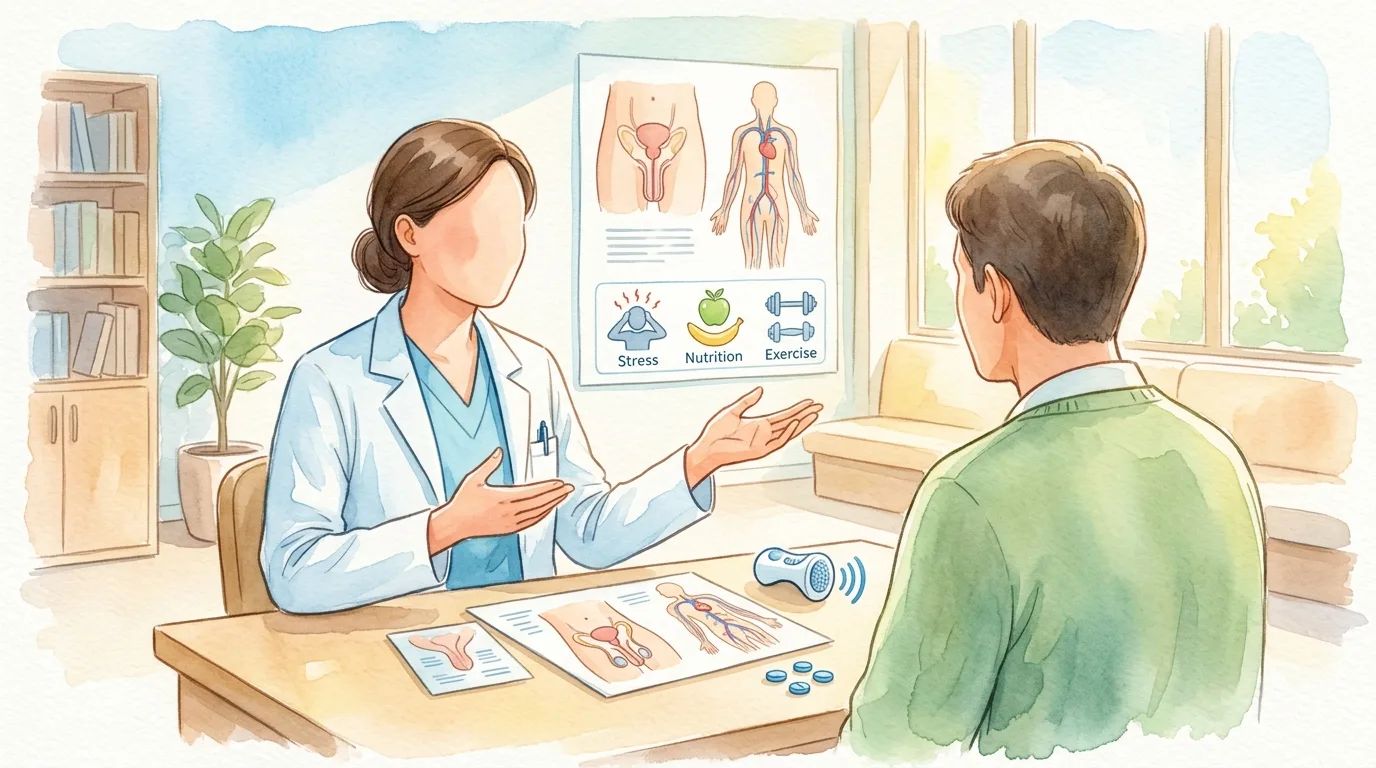 性功能障礙看哪科？泌尿科醫師詳解陽痿定義、成因與最新療法