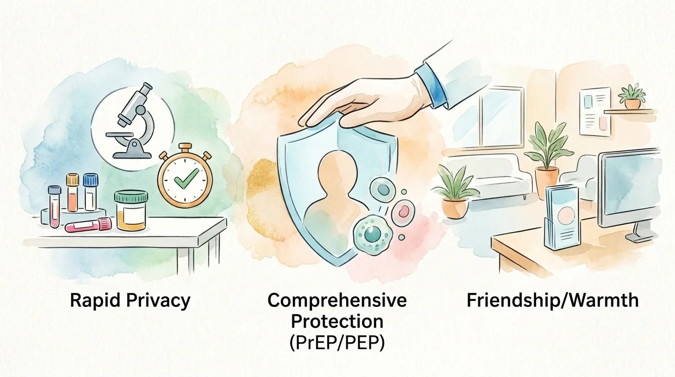 桃園性病檢查推薦｜戴定恩醫師：快速隱私、PrEP/PEP 全方位守護您的性健康