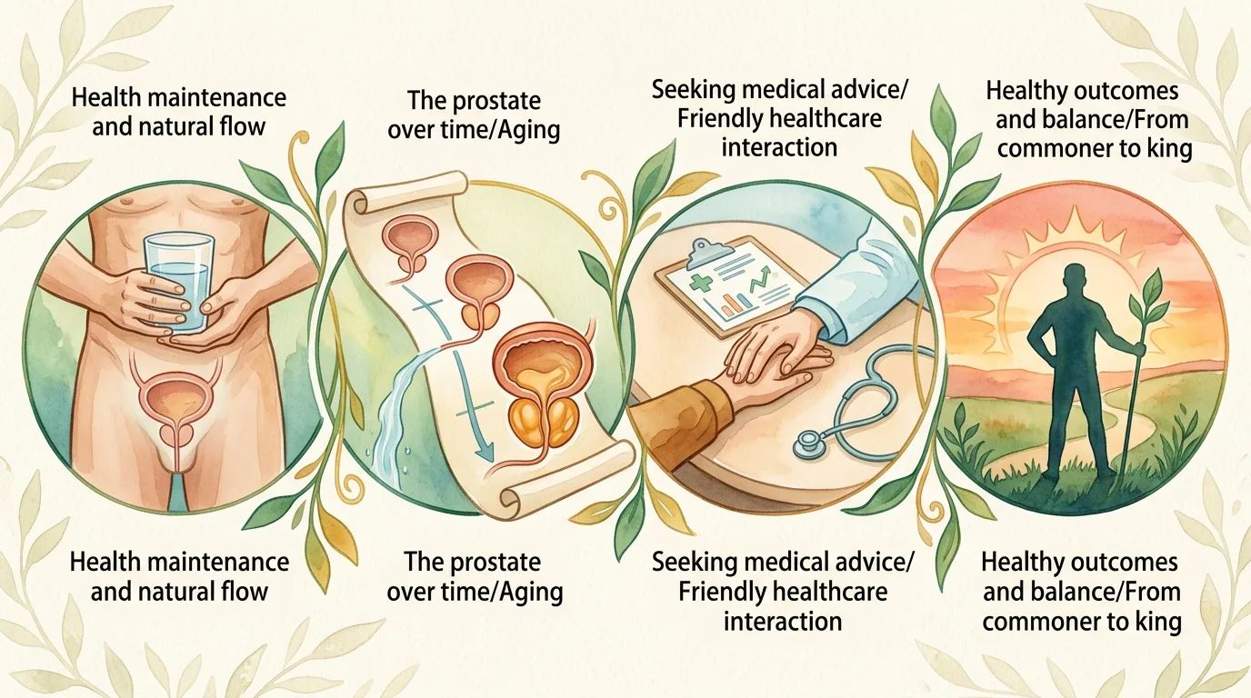 揭秘攝護腺肥大－從平民到國王，男人必經的健康挑戰！