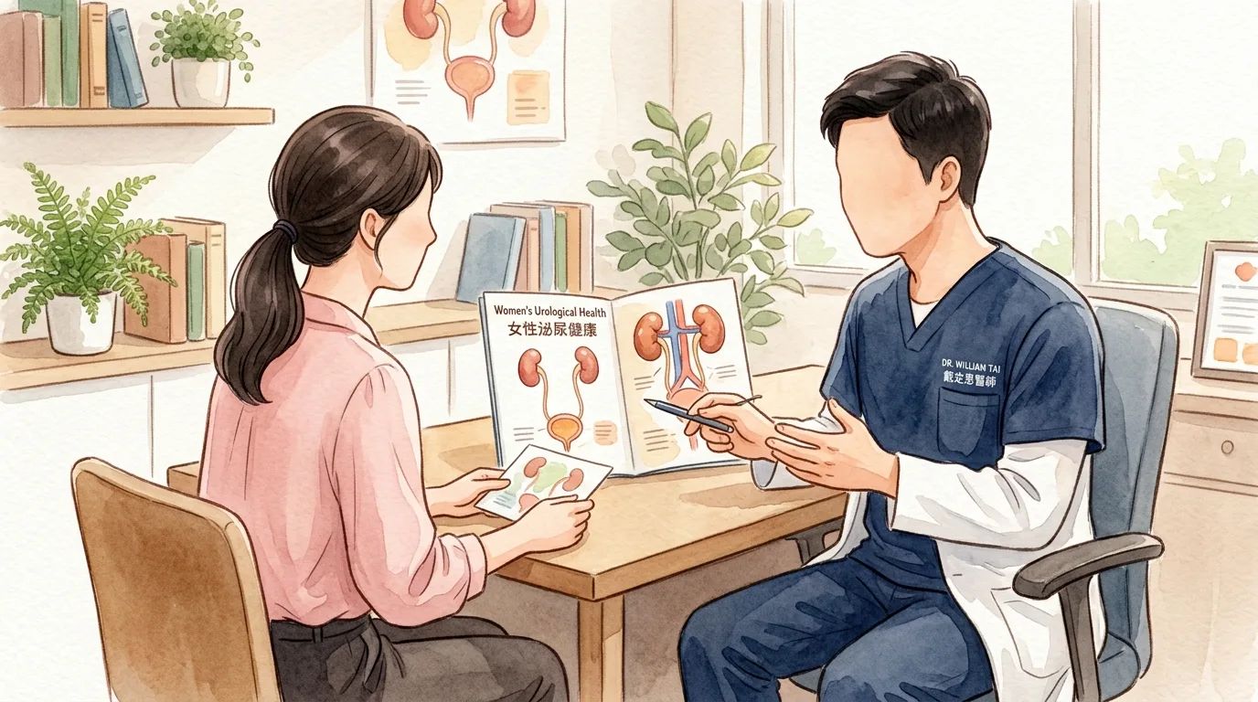女生也可以看泌尿科！戴定恩醫師溫暖守護您的泌尿健康