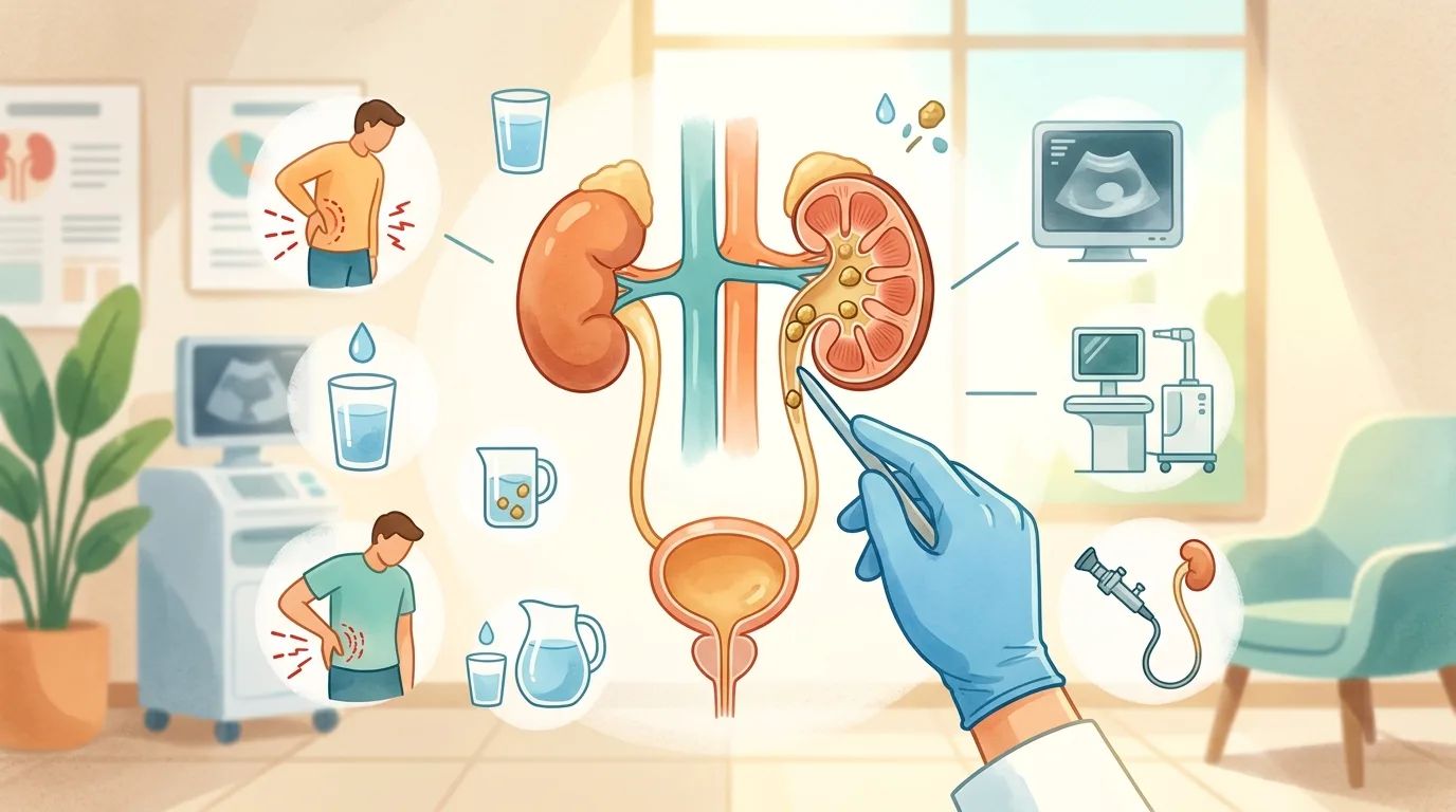 腎結石會自己好嗎？戴醫師帶你搞懂原因、症狀與最新治療