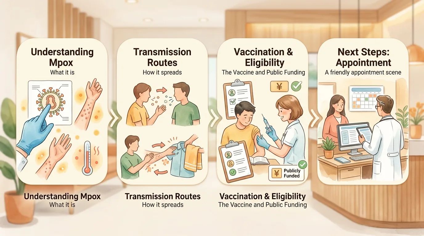 M痘疫苗預約懶人包：戴醫師帶你認識公費資格、症狀與傳染途徑