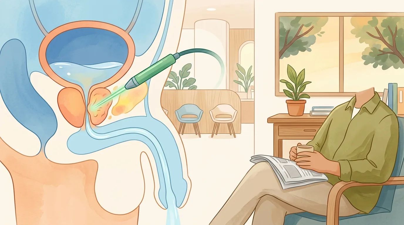 攝護腺肥大排尿苦！綠光雷射汽化手術，助退休藥師重拾自在人生