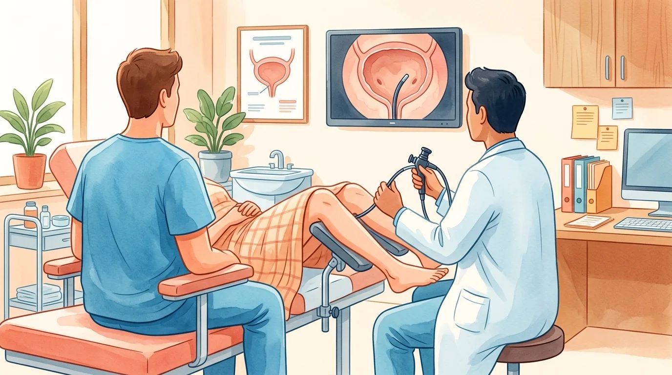 膀胱鏡檢查怕痛？專業泌尿科戴定恩醫師帶你全面了解，血尿、攝護腺肥大檢查利器