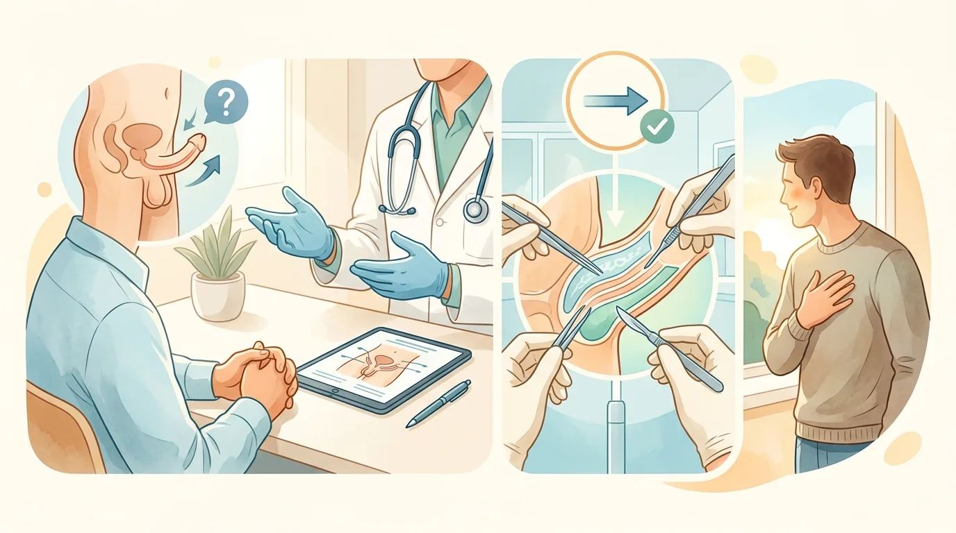 陰莖彎曲矯正手術：專業泌尿科醫師帶你找回自信